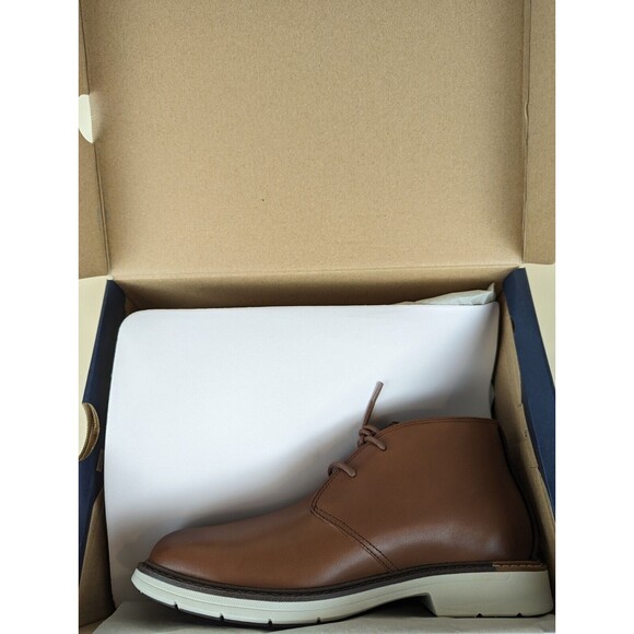 Cole Haan Go To Lace Chukka Boots Mens 8 M Brown Leather Ankle Top Shoes NWB main image 5